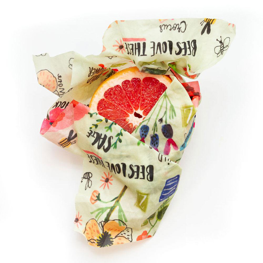 Picture of Z Wraps 236954 12 x 12 in. Beeswax Wrap, Medium - Painted Poppies Print