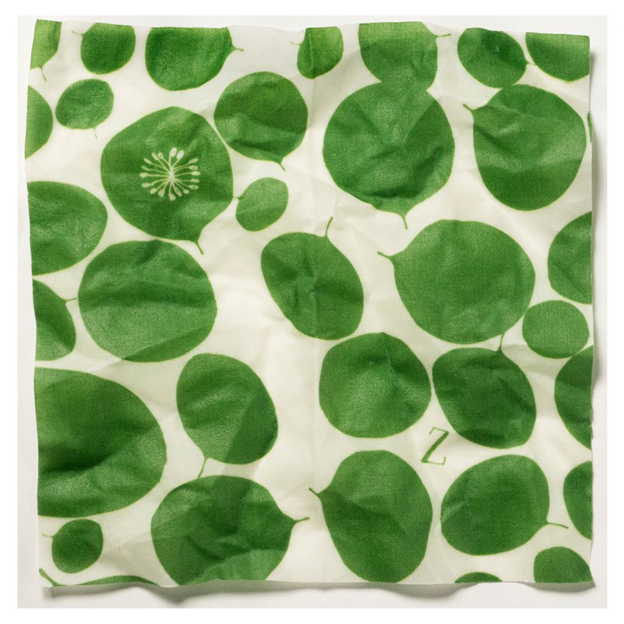 Picture of Z Wraps 236973 Beeswax Wrap&#44; 2 Leafy Green&#44; 2 Bees Love These & 1 Strawberry Fields Print - Small - Medium & Large - Pack of 5