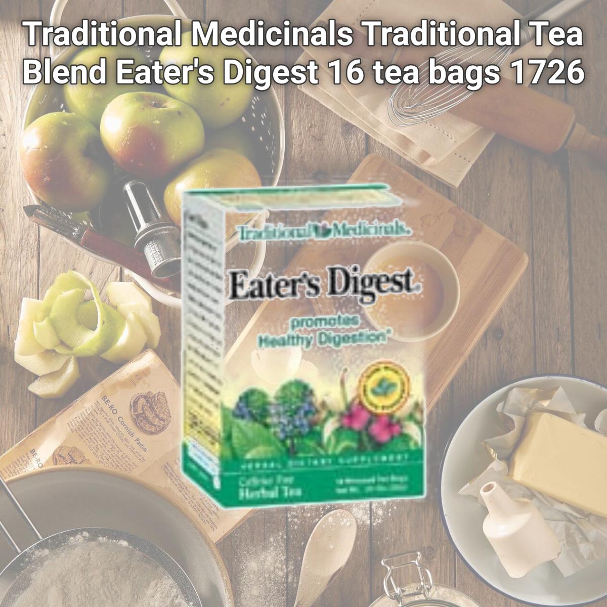 Picture of Traditional Medicinals Traditional Tea Blend Eater's Digest 16 tea bags 1726