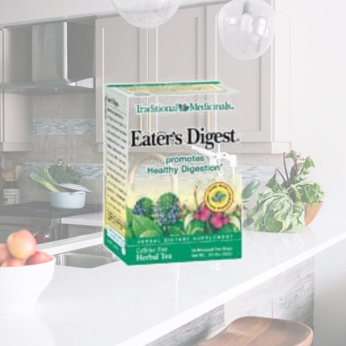Picture of Traditional Medicinals Traditional Tea Blend Eater's Digest 16 tea bags 1726