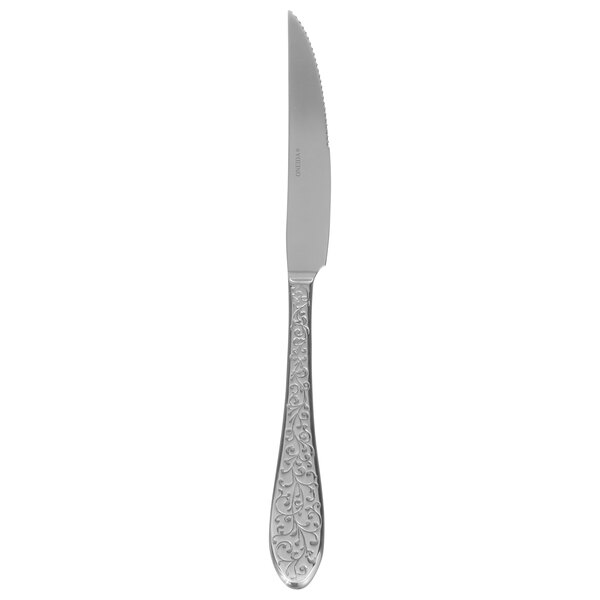 UPC 749956178011 product image for T638KSSF Ivy Flourish Stainless Steel Steak Knife  Silver | upcitemdb.com