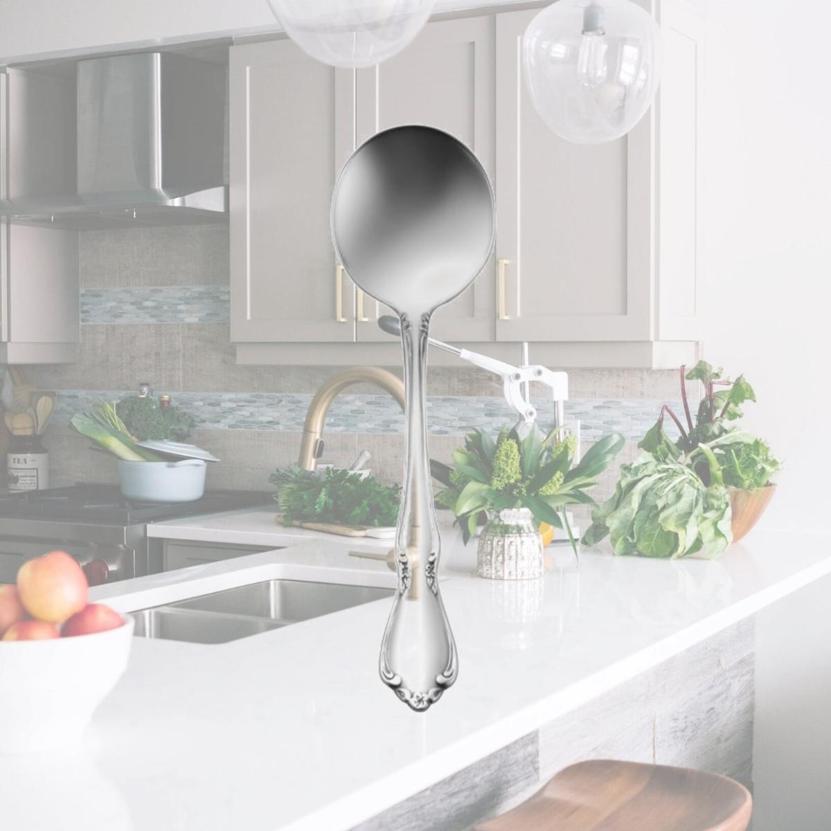 Picture of Oneida 2610SBLF Bouillon Stainless Steel Spoon