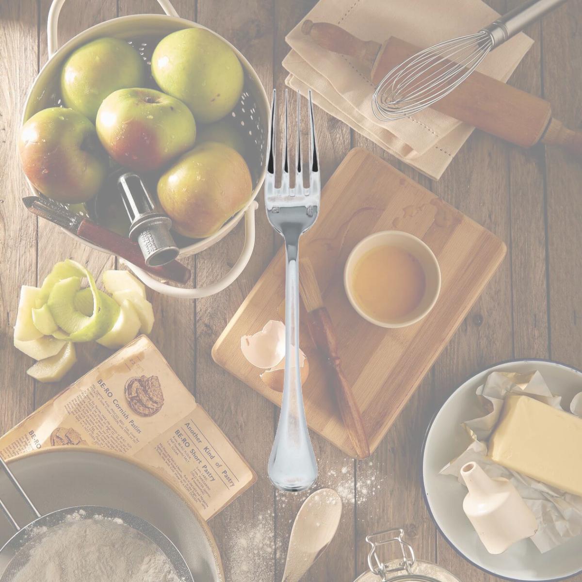 Picture of Oneida T030FDIF 8 in. Puccini Table Fork, European Size