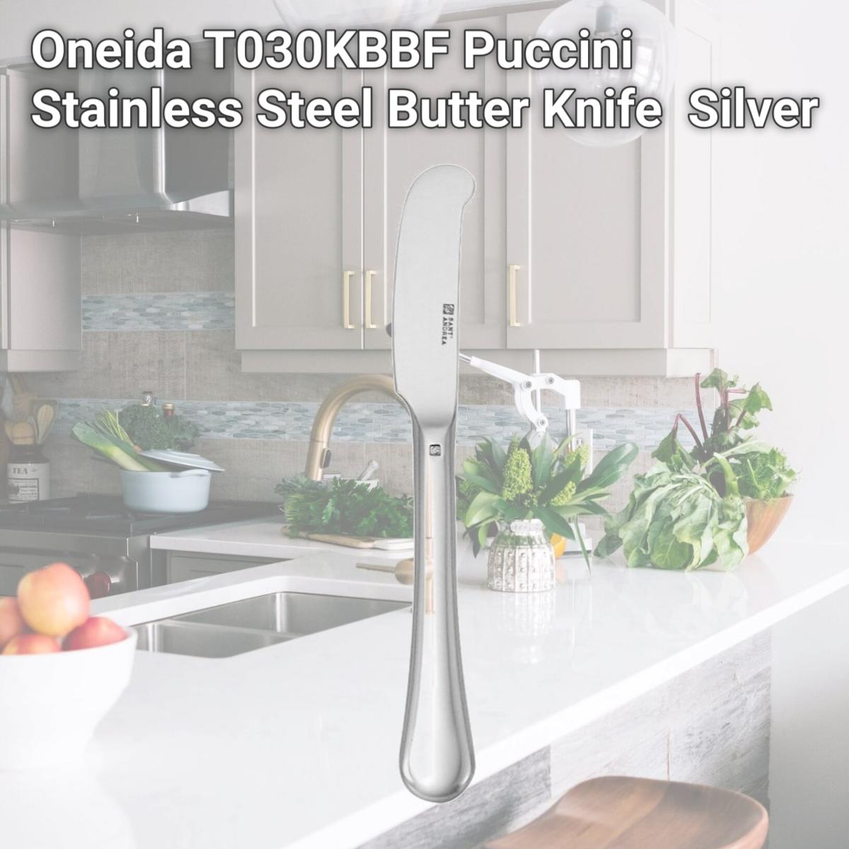 Picture of Oneida T030KBBF Puccini Stainless Steel Butter Knife  Silver