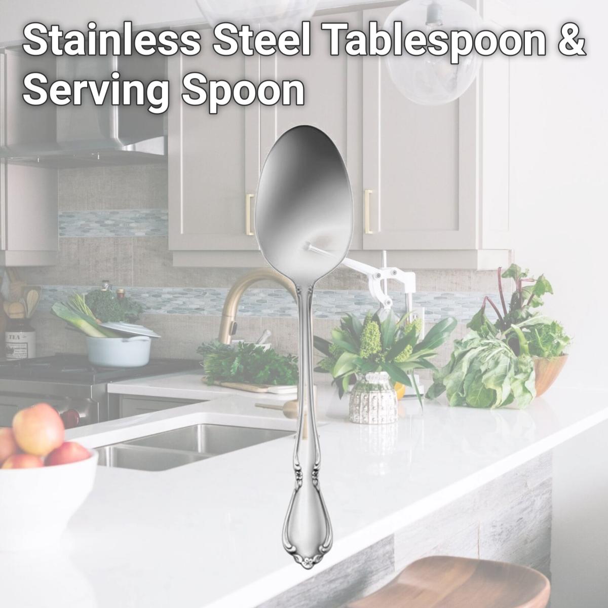 Picture of Oneida 2610STBF Stainless Steel Tablespoon &amp; Serving Spoon