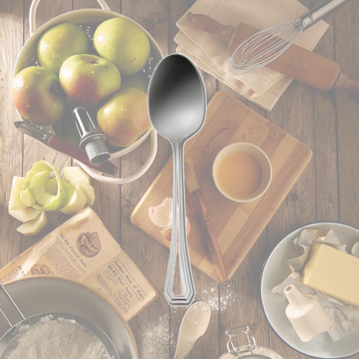 Picture of Oneida T246SDEF 7.25 in. Lido Stainless Steel Oval Bowl Soup &amp; Dessert Spoon