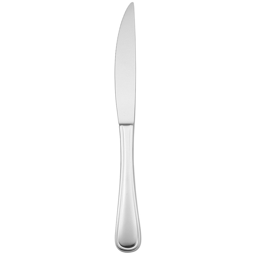 T015KSSF New Rim Stainless Steel Steak Knife Silver