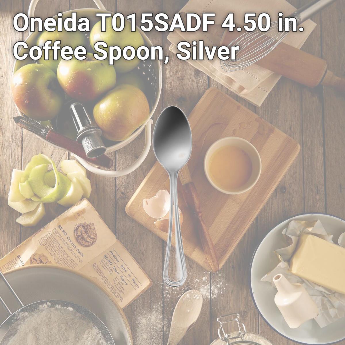 Picture of Oneida T015SADF 4.50 in. Coffee Spoon, Silver
