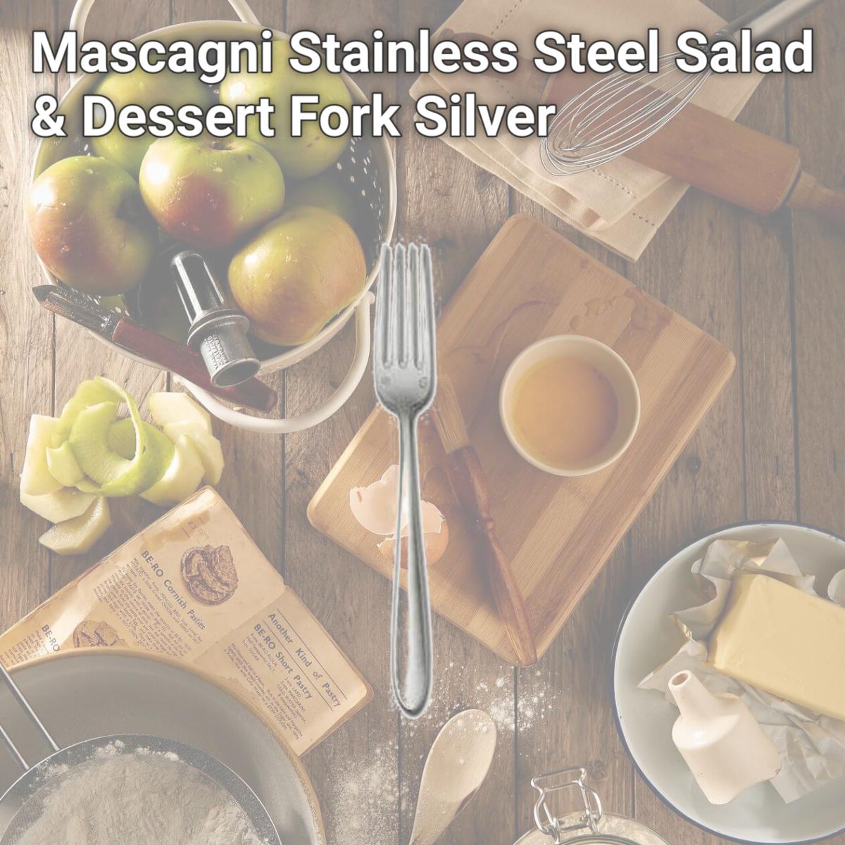 Picture of Oneida T023FDEF Mascagni Stainless Steel Salad &amp; Dessert Fork  Silver