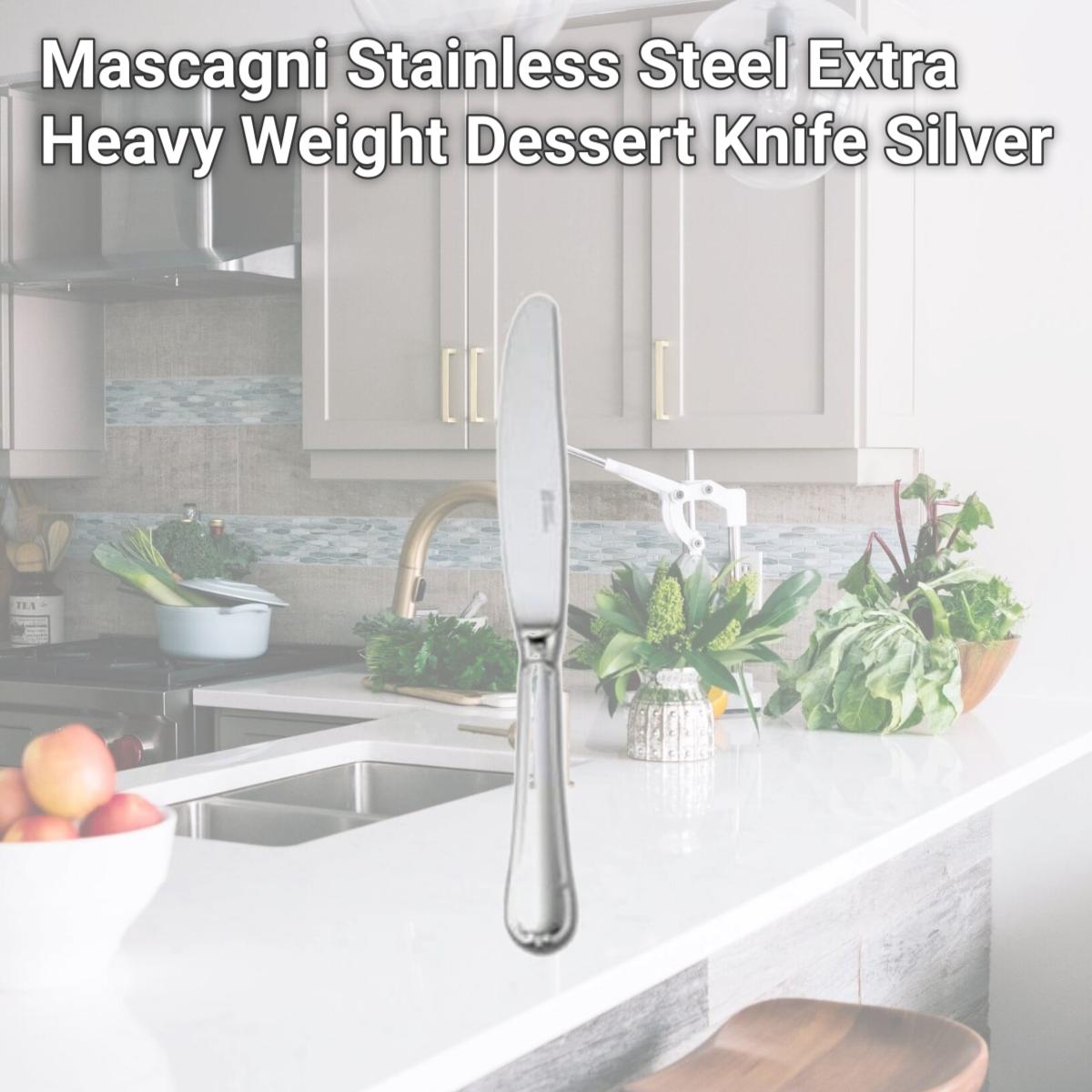 Picture of Oneida T023KDEF Mascagni Stainless Steel Extra Heavy Weight Dessert Knife  Silver