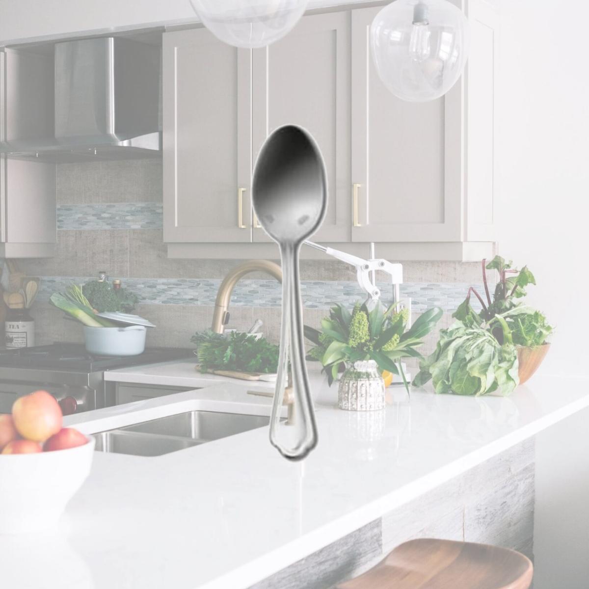 Picture of Oneida T314SFTF Sant Andrea Rossini Stainless Steel European Size Teaspoon