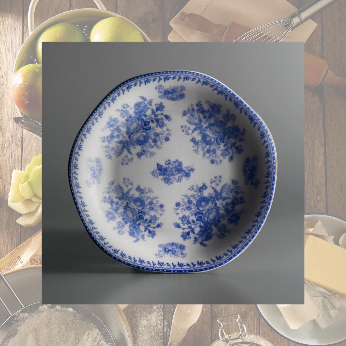 Picture of Oneida L6703061132 8 in. Lancaster Garden Porcelain Plate  Green
