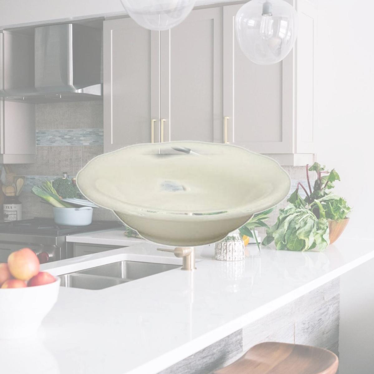 Picture of Buffalo F1560000710 4.5 oz Caprice Cream White Fruit Dish
