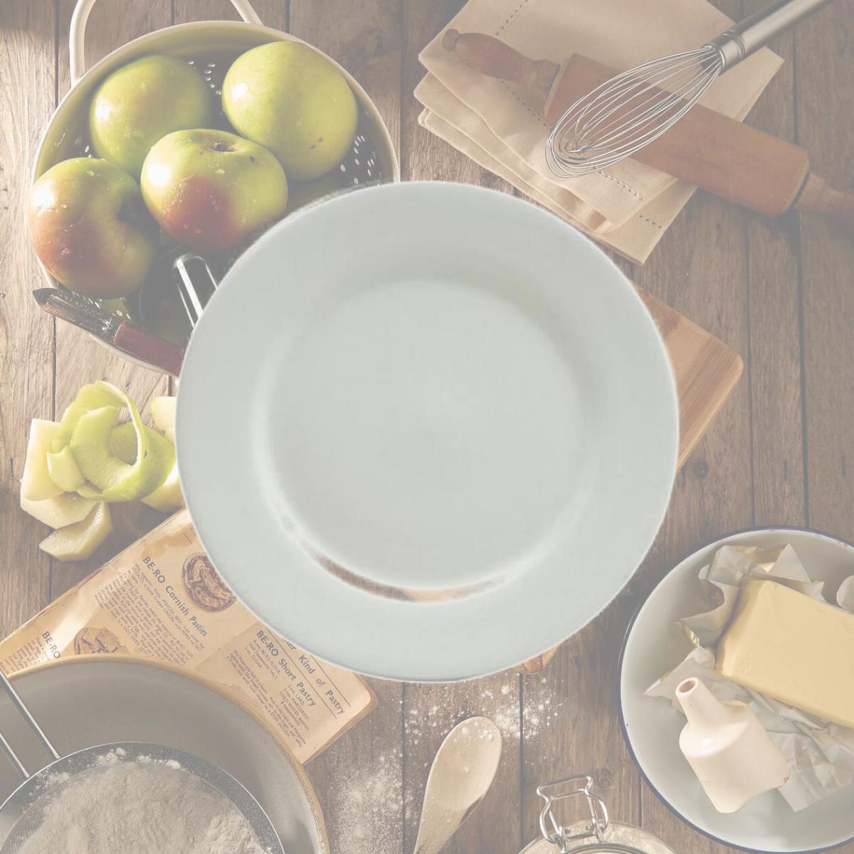 Picture of Buffalo F8010000139 9 in. Bright White Ware RE Plate