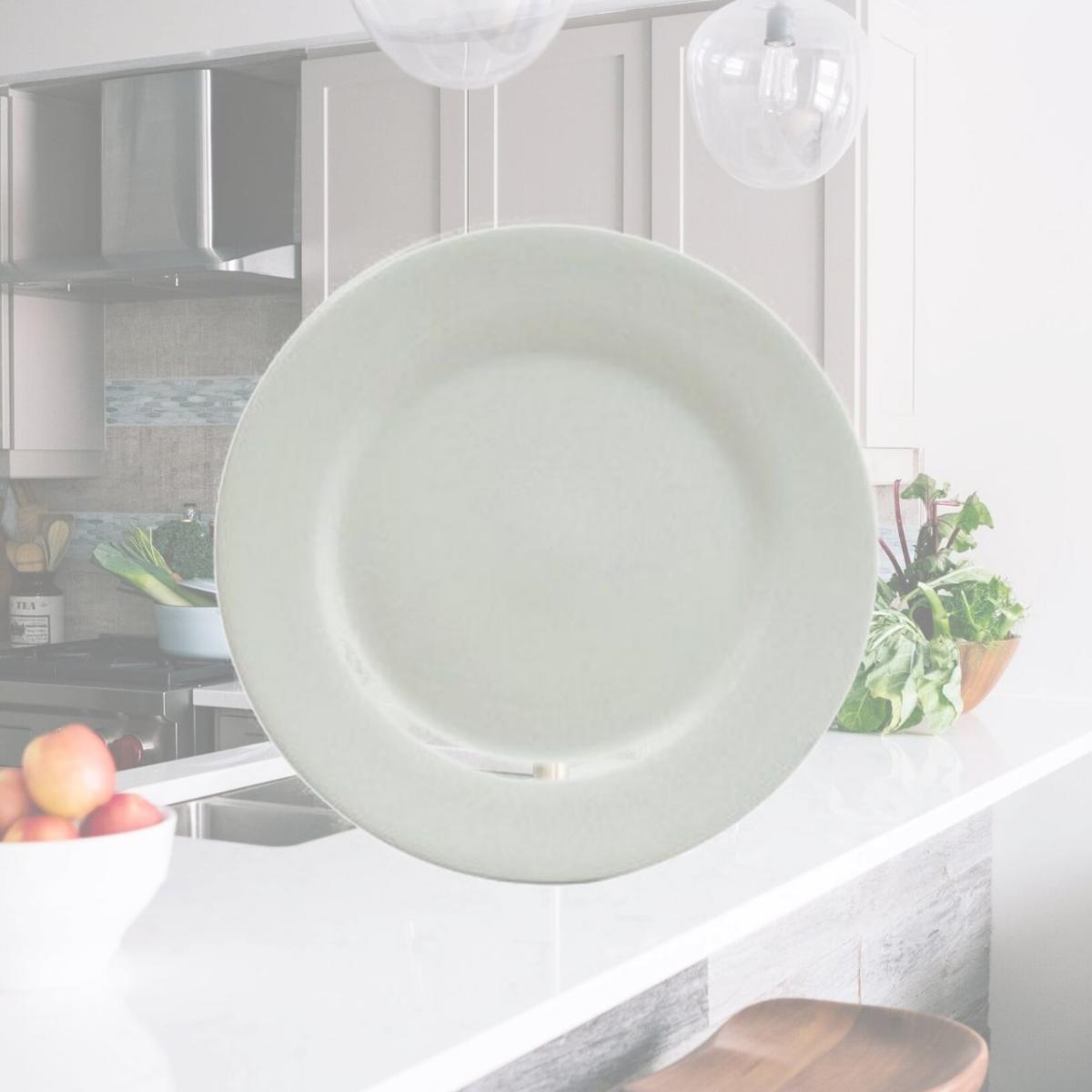 Picture of Buffalo F8010000145 9.5 in. Bright White Ware RE Plate