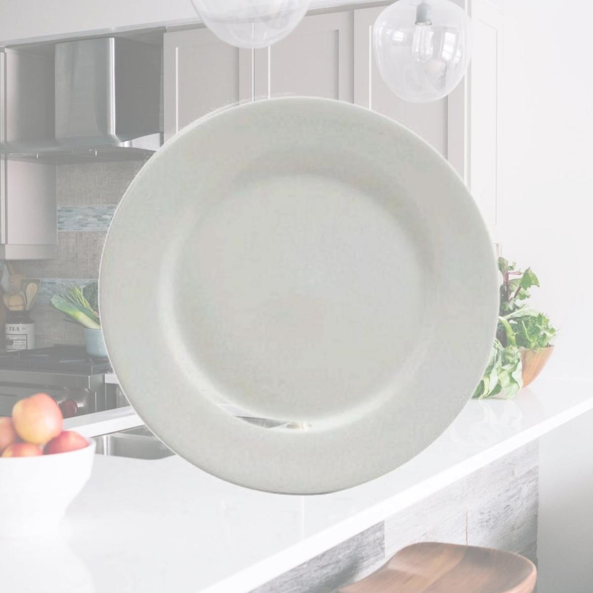 Picture of Buffalo F8010000163 12 in. Bright White Ware RE Plate