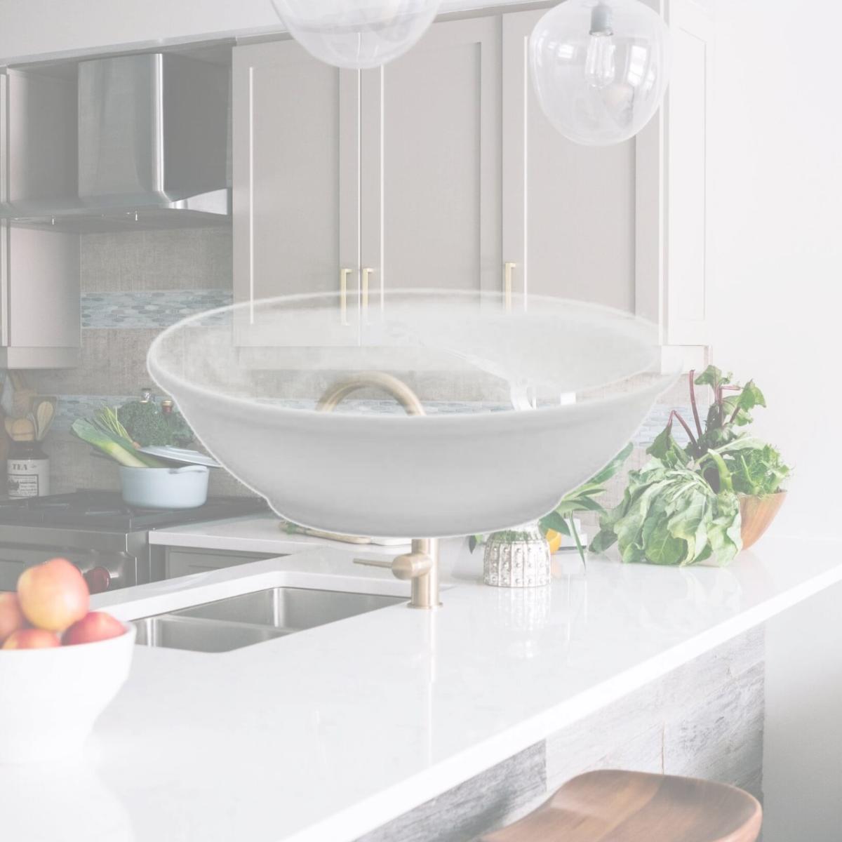 Picture of Buffalo F8010000711 6.5 oz Bright White Ware Fruit Bowl