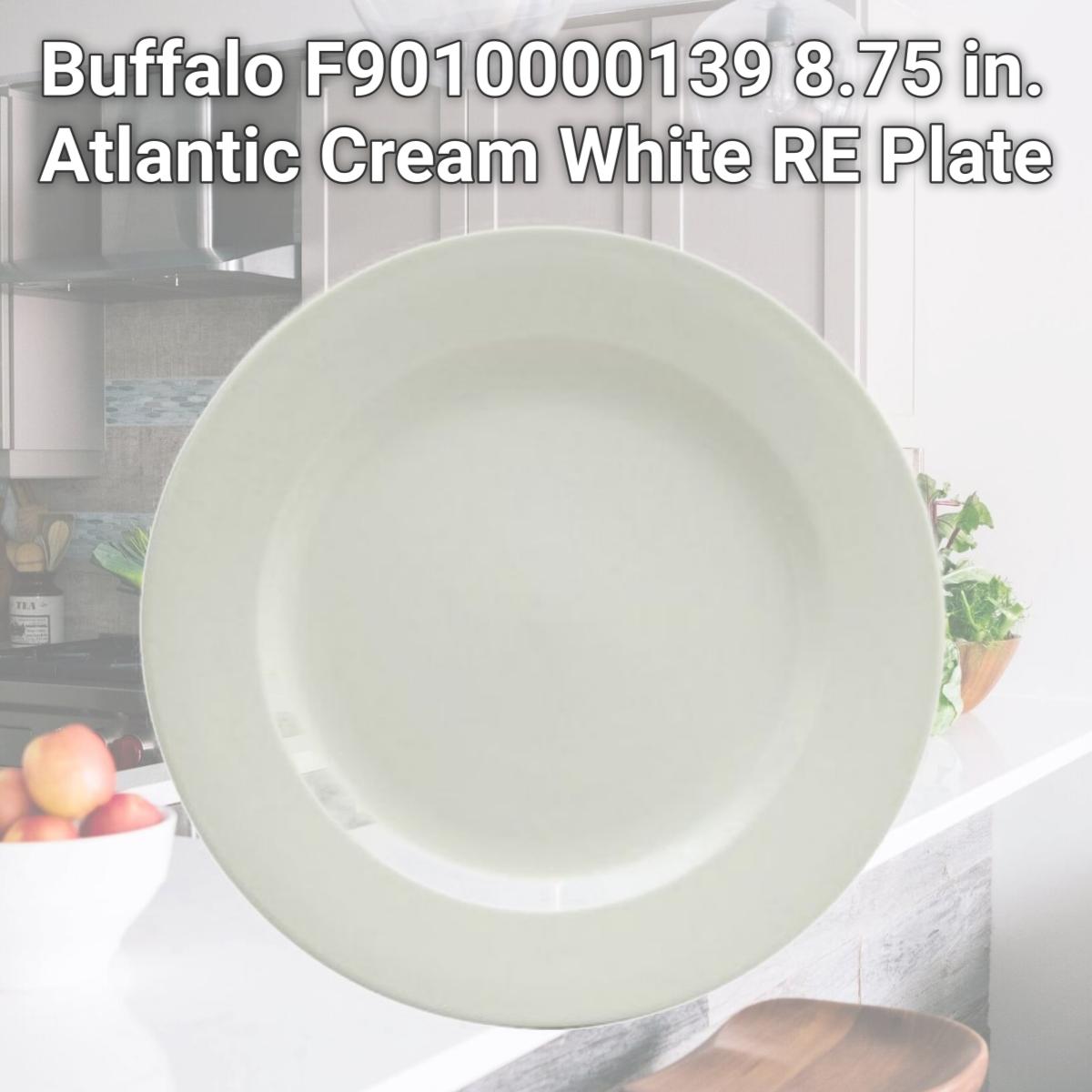 Picture of Buffalo F9010000139 8.75 in. Atlantic Cream White RE Plate