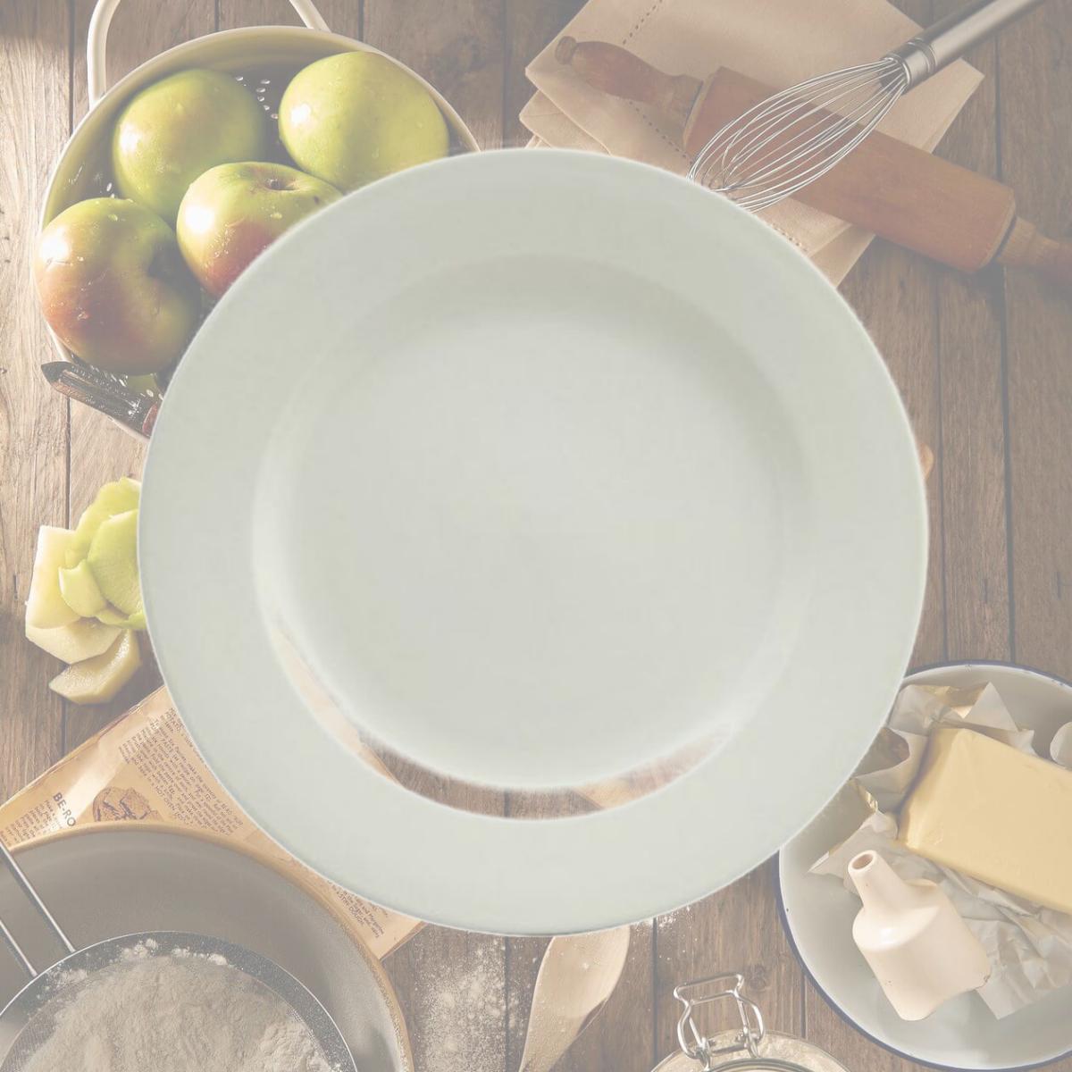 Picture of Buffalo F9010000139 8.75 in. Atlantic Cream White RE Plate