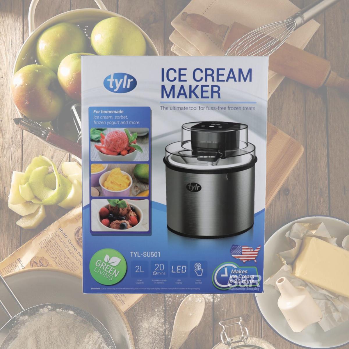 Picture of TYLR TYL-SU501 2 qt. Ice Cream Maker