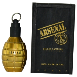 258002 Arsenal Gold 3.4 Oz Eau De Parfum Spray