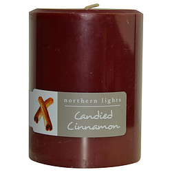 Fragrancenet 287259 Candied Cinnamon 3 X 4 In. One Pillar Candle