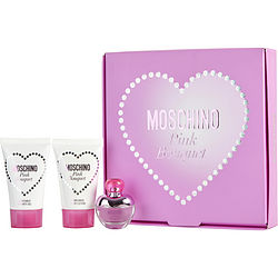 246571 Pink Bouquet Eau De Toilette Spray Mini Body Lotion & Shower Gel - 0.85 & 0.17 Oz