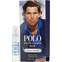 290184 Polo Blue Eau De Parfum Spray Vial On Card