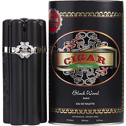 285467 Cigar Black Wood Eau De Toilette Spray - 3.3 Oz