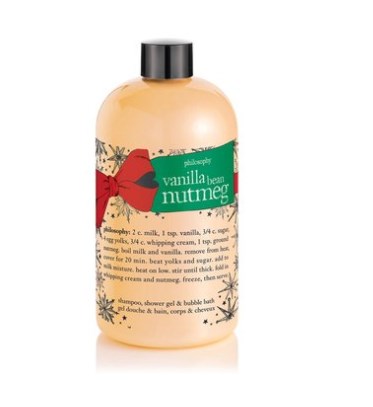 302900 16 Oz Womens Vanilla Bean Nutmeg Shampoo, Shower Gel & Bubble Bath