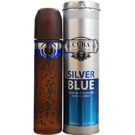 238797 3.3 Oz Silver Blue Eau De Toilette Spray