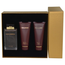 265232 3.3 Oz Pour Femme Eau De Parfum Spray, Body Lotion & Shower Gel Gift Set For Women