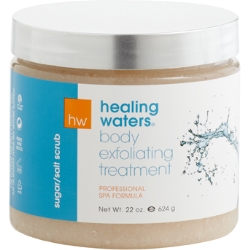 205002 22 Oz Unisex Healing Waters Exfoliating Treatment Sugar Salt Scrub