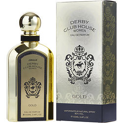 303894 3.4 Oz Derby Club House Gold Eau De Parfum Spray For Women