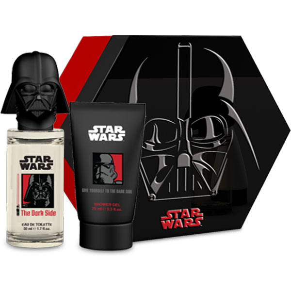 308167 1.7 Oz Star Wars Darth Vader Edt Spray & 2.5 Oz Shower Gel For Men