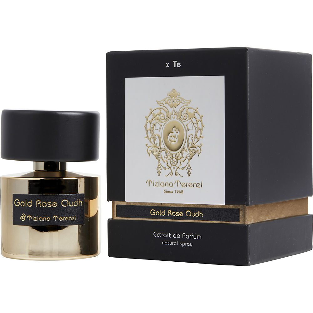 304170 3.3 Oz Gold Rose Oudh Extrait De Parfum Spray For Unisex