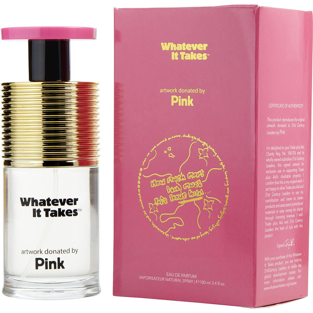 321198 3.4 Oz Pink Eau De Parfum Spray For Womens