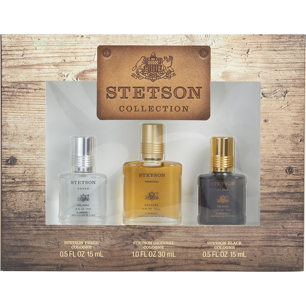 269363 Stetson Variety Gift Sets For Mens - 3 Piece