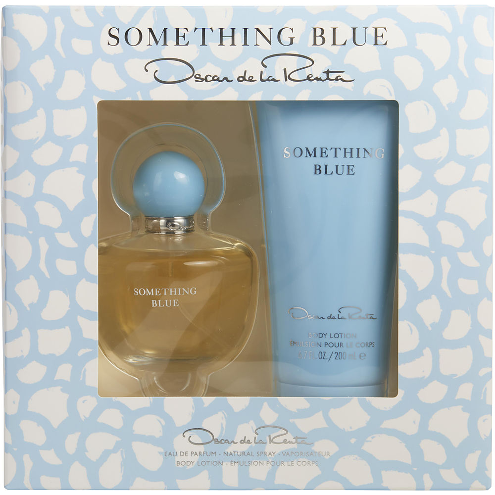321625 3.4 & 6.7 Oz Something Blue Eau De Parfum Spray & Body Lotion For Womens