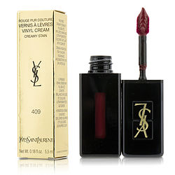 289941 0.18 Oz Rouge Pur Couture Vernis A Levres Vinyl Cream Creamy Stain - No.409 Burgundy Vibes By For Women
