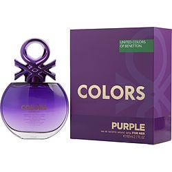 311830 2.7 Oz Colors De Purple Eau De Toilette Spray By For Women