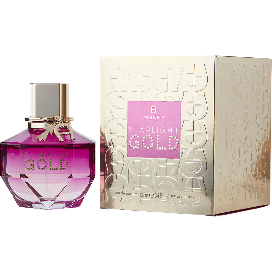 308594 3.4 Oz Aigner Starlight Gold Eau De Parfum Spray By For Women