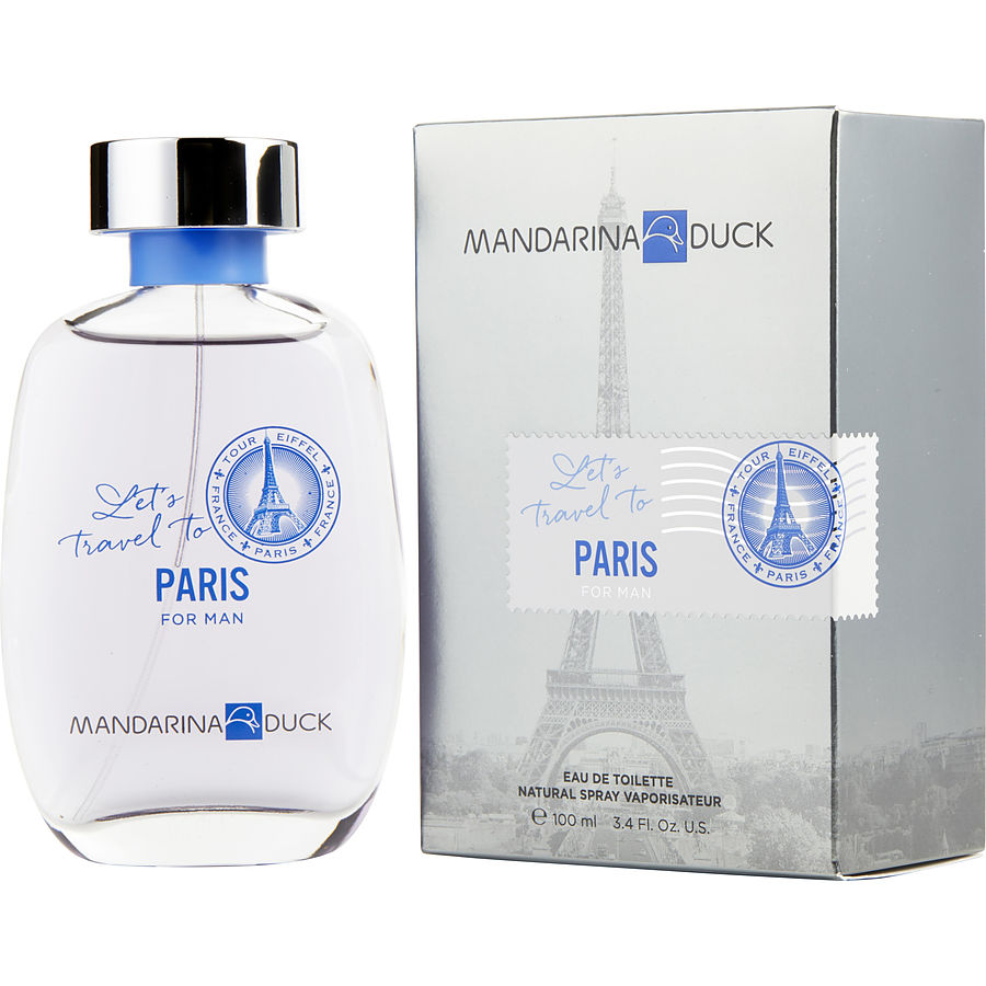 325356 3.4 Oz Lets Travel To Paris Eau De Toilette Spray By For Men
