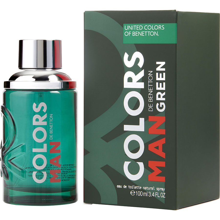 324515 3.4 Oz Colors De Green Eau De Toilette Spray By For Men