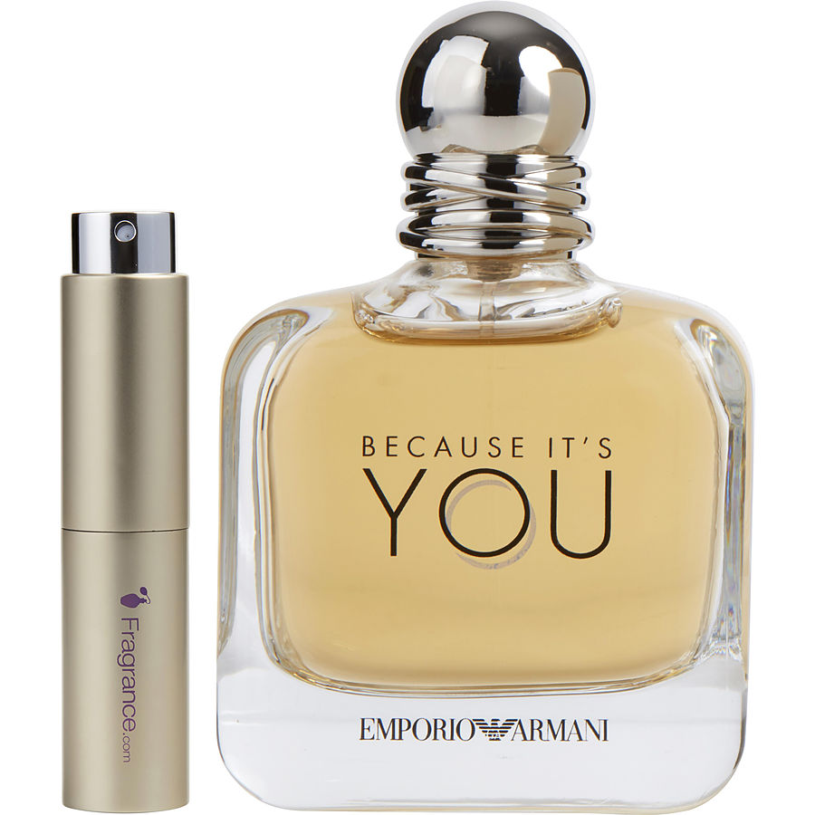 326477 0.27 Oz Emporio Armani Because Its You Eau De Parfum Spray By For Women
