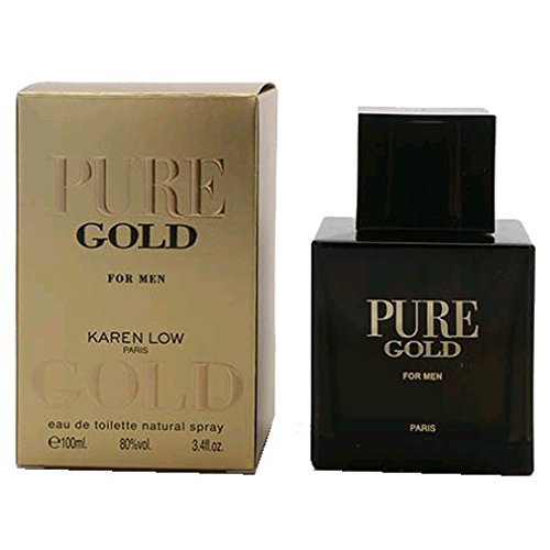337814 Pure Gold 3.4 Oz Eau De Toilette Spray By For Men