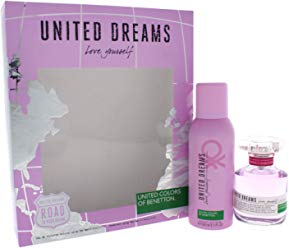 339519 United Dreams Dream Big 2.7 Oz Eau De Toilette Spray & 5.1 Oz Deodorant Spray By For Women