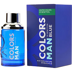 324512 Colors De Blue 3.4 Oz Eau De Toilette Spray By For Men