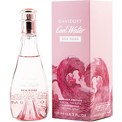 336558 Cool Water Sea Rose 3.4 Oz Eau De Toilette Spray By For Women