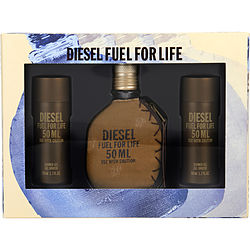 319644 Fuel For Life 1.7 Oz Eau De Toilette Spray & 1.7 Oz 2 X Shower Gel By For Men